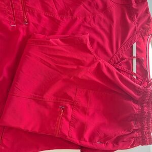 Scrub star - Red Scrub Set with Pockets